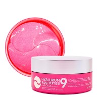 Гидрогелевые патчи с экстрактом розы Medi-Peel Hyaluron Rose Peptide 9 Ampoule Eye Patch 60шт