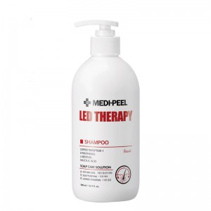 Укрепляющий шампунь с пептидами MEDI-PEEL Led Therapy Shampoo 500 мл