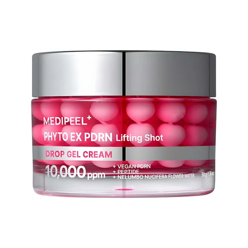 Капсульный крем с пептидами, ПДРН и микроиглами MEDIPEEL Phyto EX PDRN Lifting Shot Drop Gel Cream 50мл