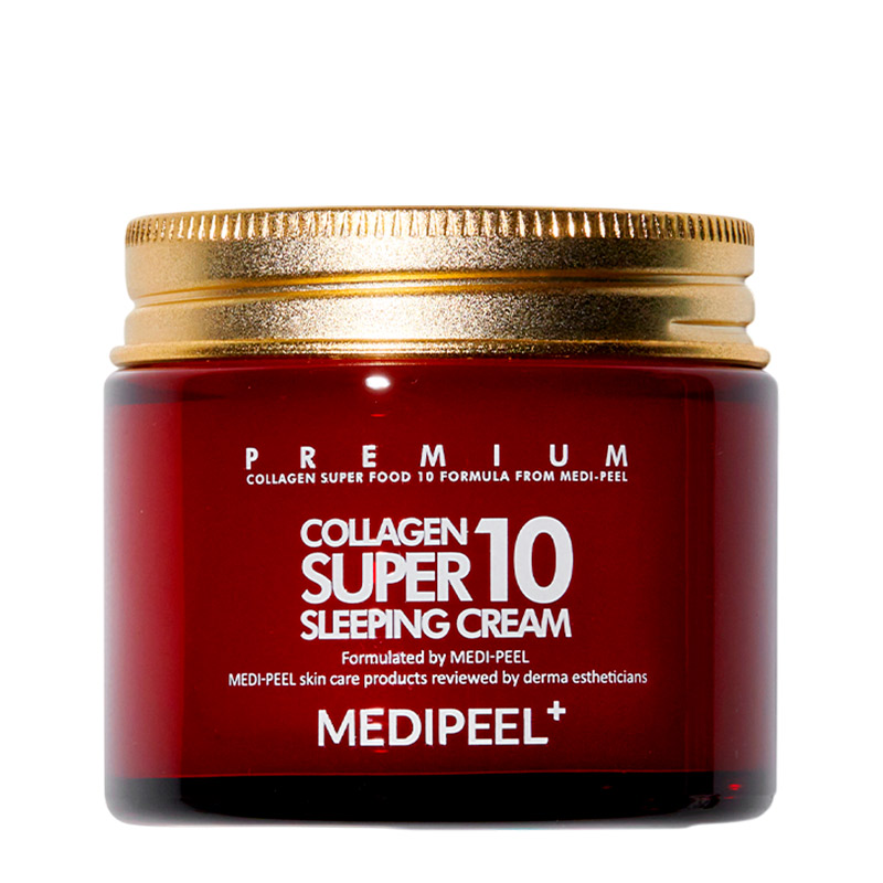 Омолаживающий ночной крем для лица с коллагеном MEDI-PEEL Collagen Super 10 Sleeping Cream 70 мл