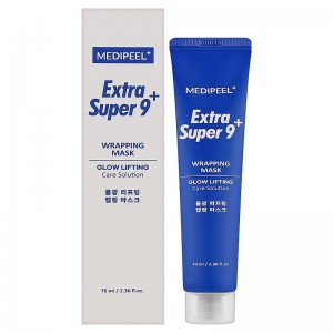 Маска-плёнка c кислотами MEDIPEEL Extra Super 9 Plus Water Glow Lifting Wrapping Mask 70мл