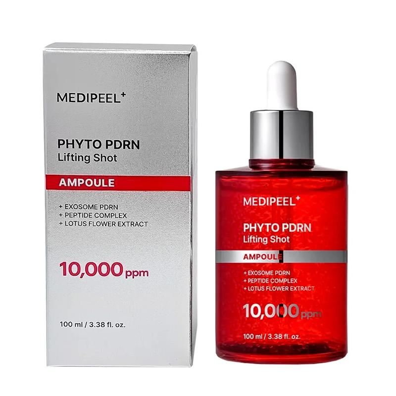 Пептидная лифтинг-ампула с ПДРН MEDIPEEL Phyto Exosome PDRN Lifting Shot Ampoule 100мл