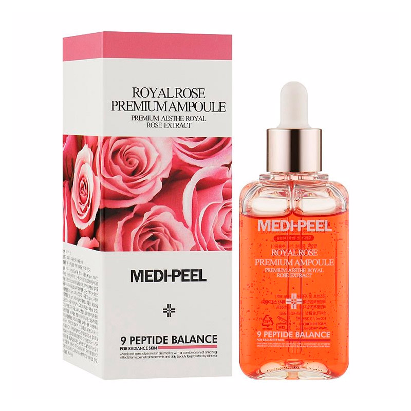 Сыворотка с розой и пептидами Medi-Peel Royal Rose Premium Ampoule ...