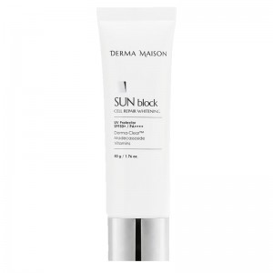 Солнцезащитный крем Medi-Peel Derma Maison Sun Blok Cell Repair Whitening SPF50+PA++++ 50мл