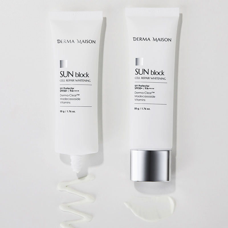 Солнцезащитный крем Medi-Peel Derma Maison Sun Blok Cell Repair Whitening SPF50 50мл