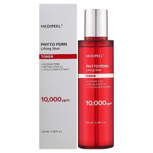 Пептидный лифтинг-тонер с ПДРН MEDIPEEL Phyto Exosome PDRN Lifting Shot Toner 130мл