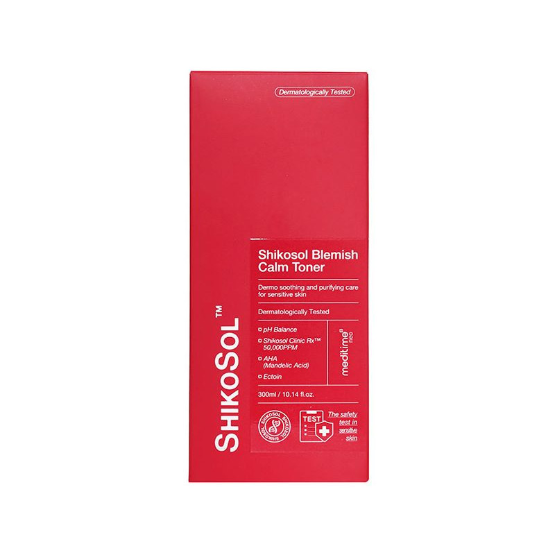 Тонер для чувствительной и проблемной кожи Meditime Shikosol Blemish Calm Toner 300 мл
