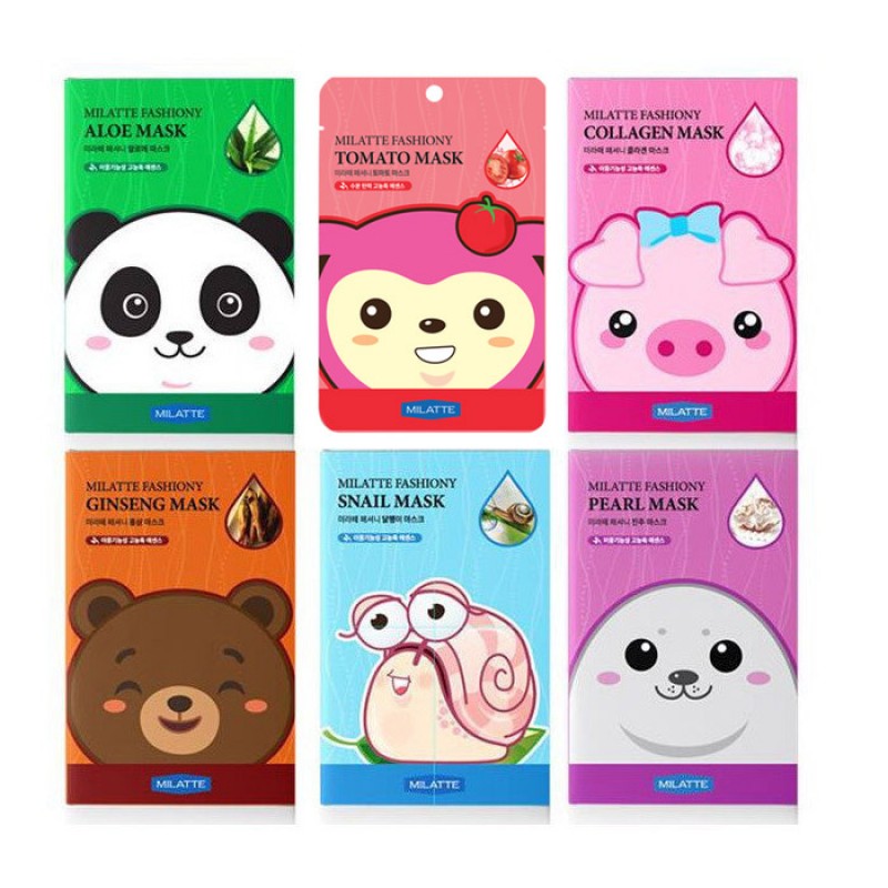 Тканевая маска MILATTE Fashiony Mask Sheet 21 гр