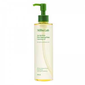 Масло для лица гидрофильное Milba Lab Jeju Bamboo Pore Clearing Deep Cleansing Oil 245мл