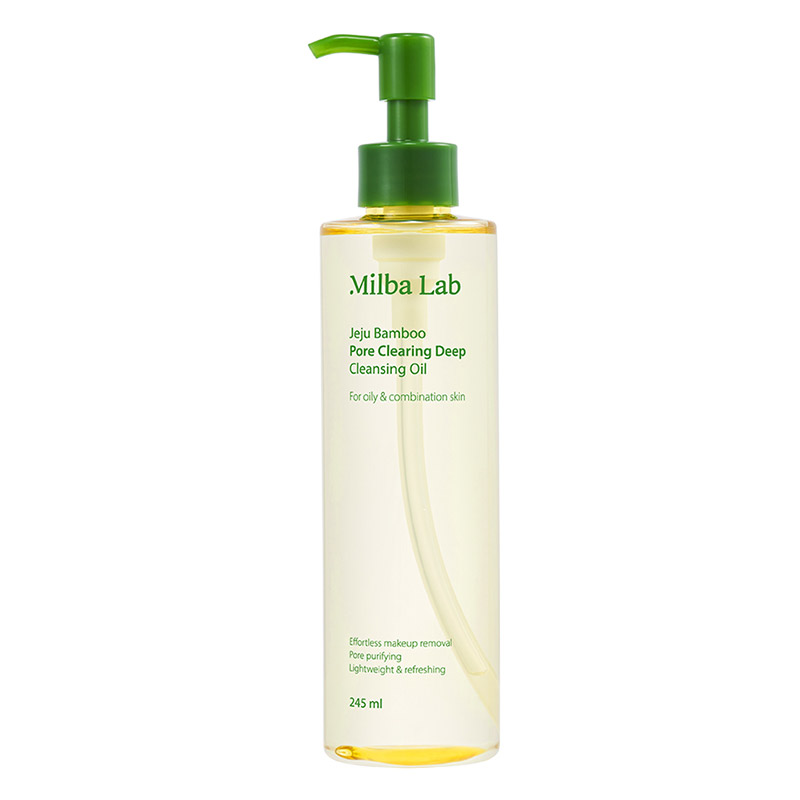Масло для лица гидрофильное Milba Lab Jeju Bamboo Pore Clearing Deep Cleansing Oil 245мл
