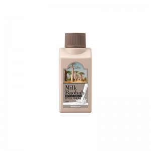 Миниатюра геля для душа Milk Baobab Perfume Body Wash White Soap Travel Edition 70мл