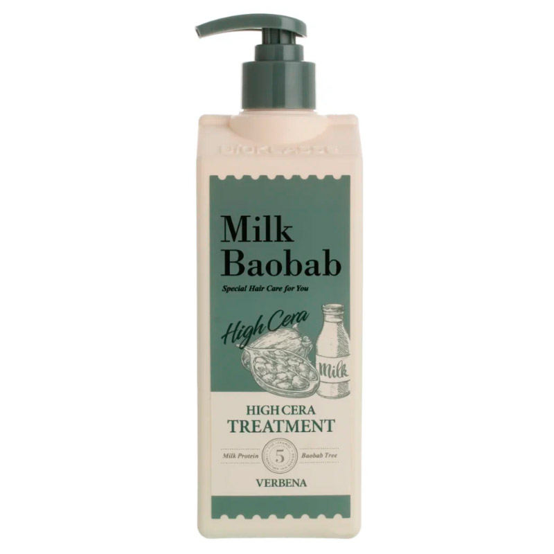 Бальзам-маска для волос с вербеной Milk Baobab High Cera Treatment Verbena 500 мл Бальзам-маска для волос с вербеной Milk Baobab High Cera Treatment Verbena 500 мл