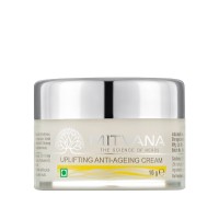 Миниатюра антивозрастного крема для лица с шафраном и брахми Mitvana Uplifting Anti-Ageing Cream 10мл