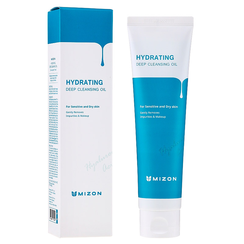 Увлажняющее гидрофильное масло с гиалуроновой кислотой Mizon Hydrating Deep Cleansing Oil 150мл Увлажняющее гидрофильное масло с гиалуроновой кислотой Mizon Hydrating Deep Cleansing Oil 150мл