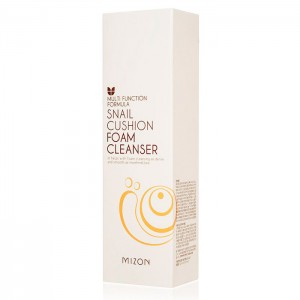 Пенка для лица с муцином улитки MIZON Snail Cushion Foam Cleanser - 120 мл