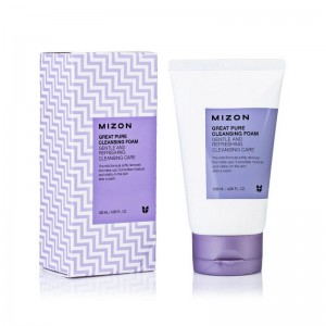 Скрабирующая пенка для умывания MIZON Great Pure Cleansing Foam 120 мл