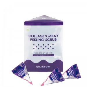Скраб для лица с коллагеном MIZON Collagen Milky Peeling Scrub 7 гр