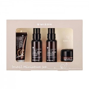 Набор миниатюр с муцином улитки MIZON Snail Miniature Set