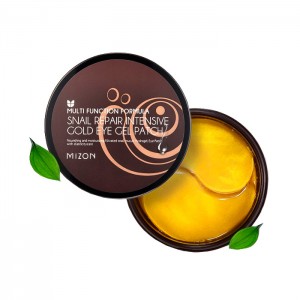 Патчи для глаз с муцином улитки MIZON Snail Repair Intensive Gold Eye Gel Patch - 60 шт