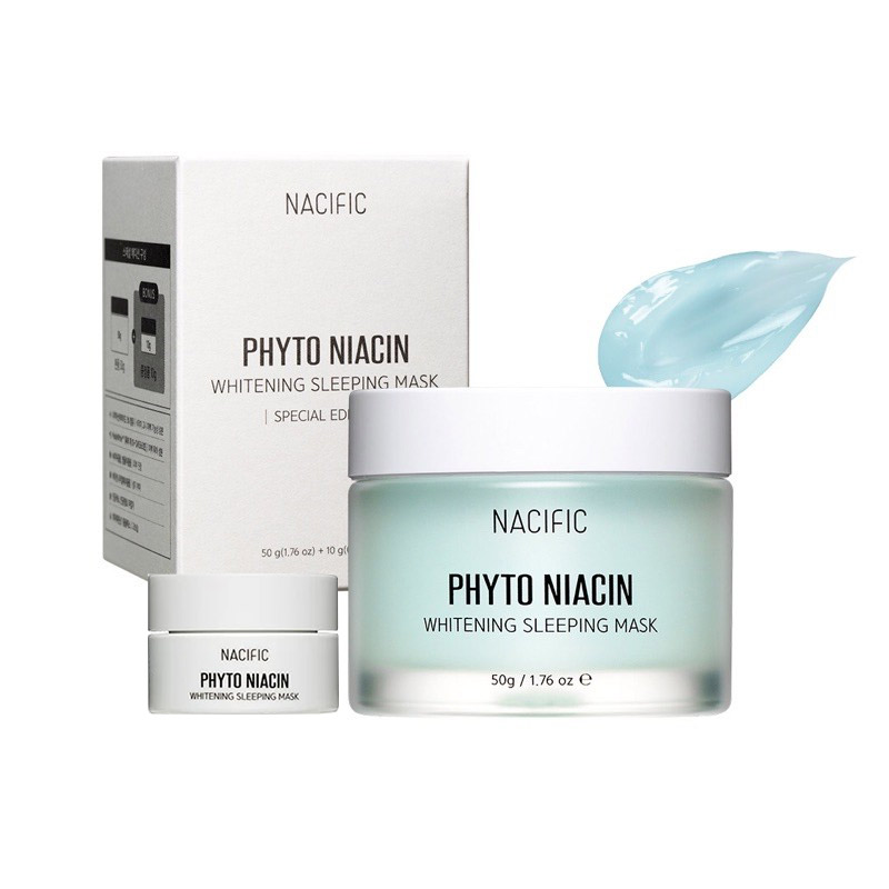 Осветляющая ночная маска NACIFIC Phyto Niacin Whitening Sleeping Mask 50 мл+10 мл