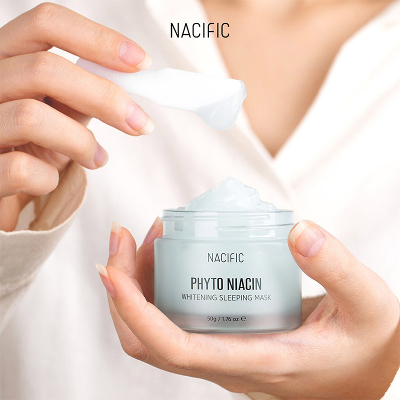 Осветляющая ночная маска NACIFIC Phyto Niacin Whitening Sleeping Mask 50 мл+10 мл