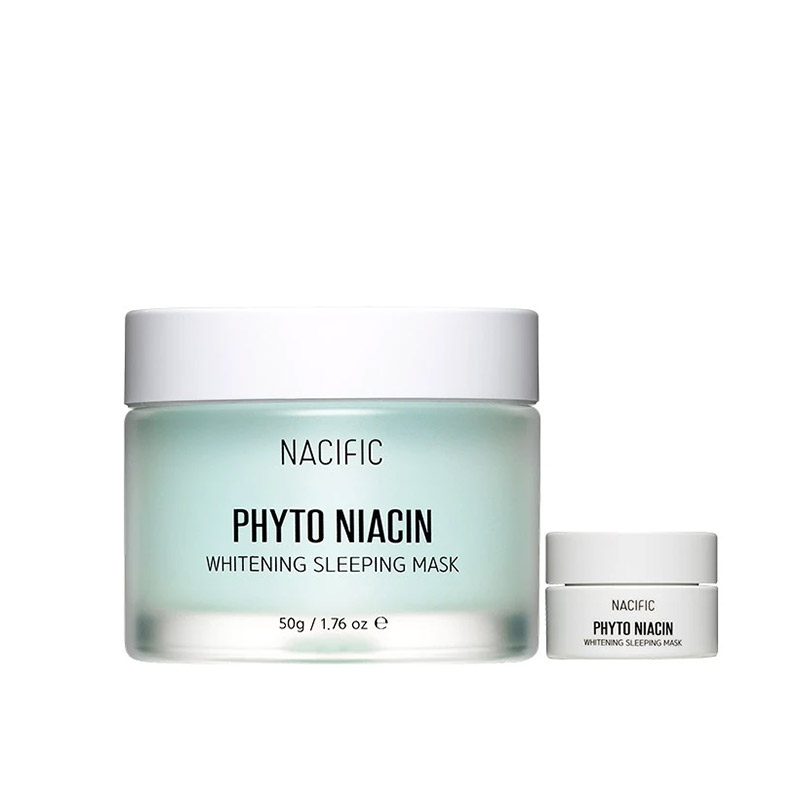 Осветляющая ночная маска NACIFIC Phyto Niacin Whitening Sleeping Mask 50 мл+10 мл