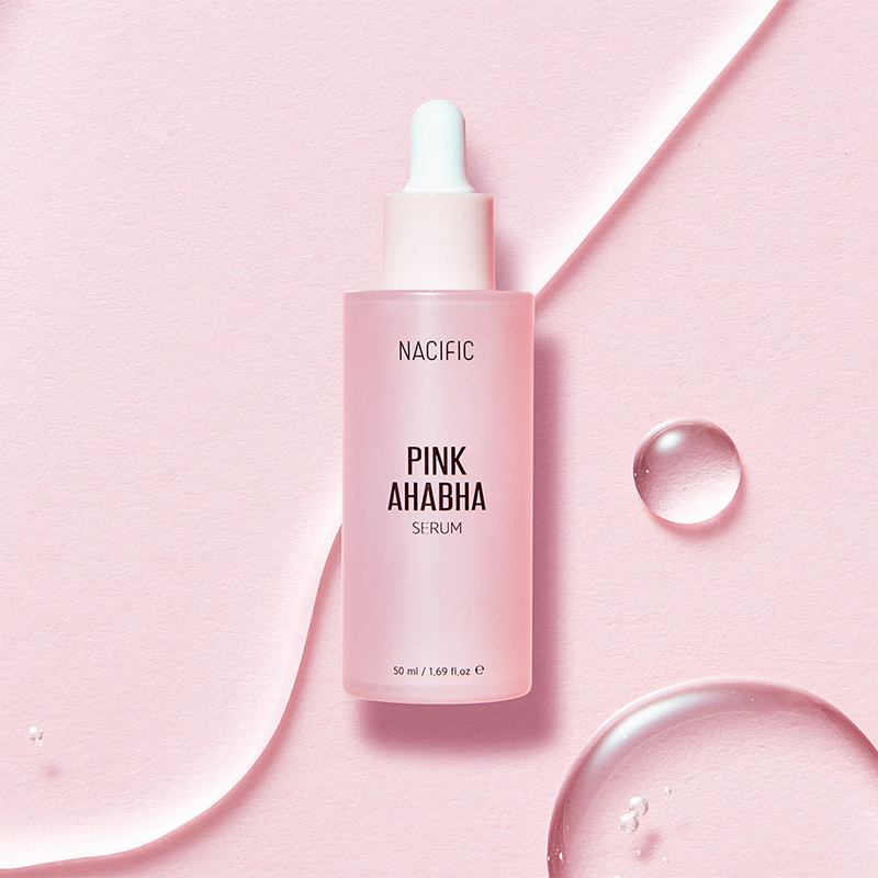Увлажняющая сыворотка с кислотами NACIFIC Pink AHA BHA Serum 50 мл