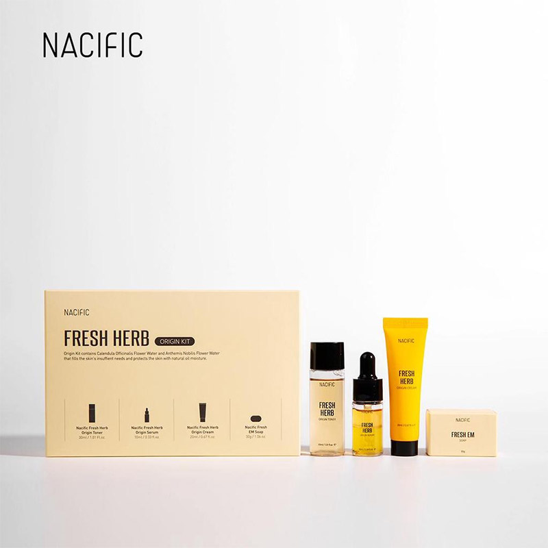 Увлажняющий набор миниатюр с календулой NACIFIC Fresh Herb Origin Kit