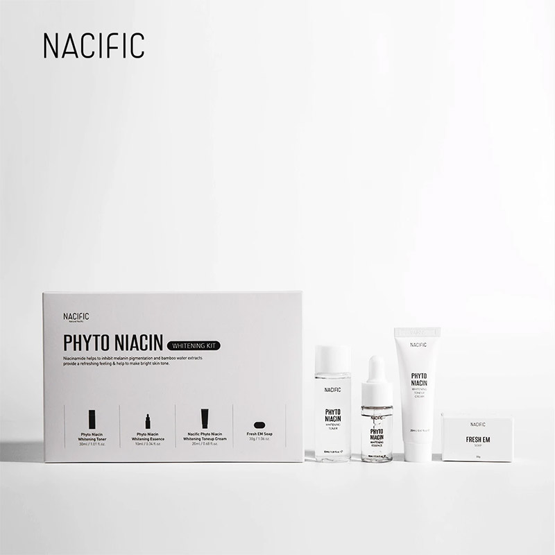 Осветляющий набор миниатюр с ниацинамидом NACIFIC Phyto Niacin Whitening Kit