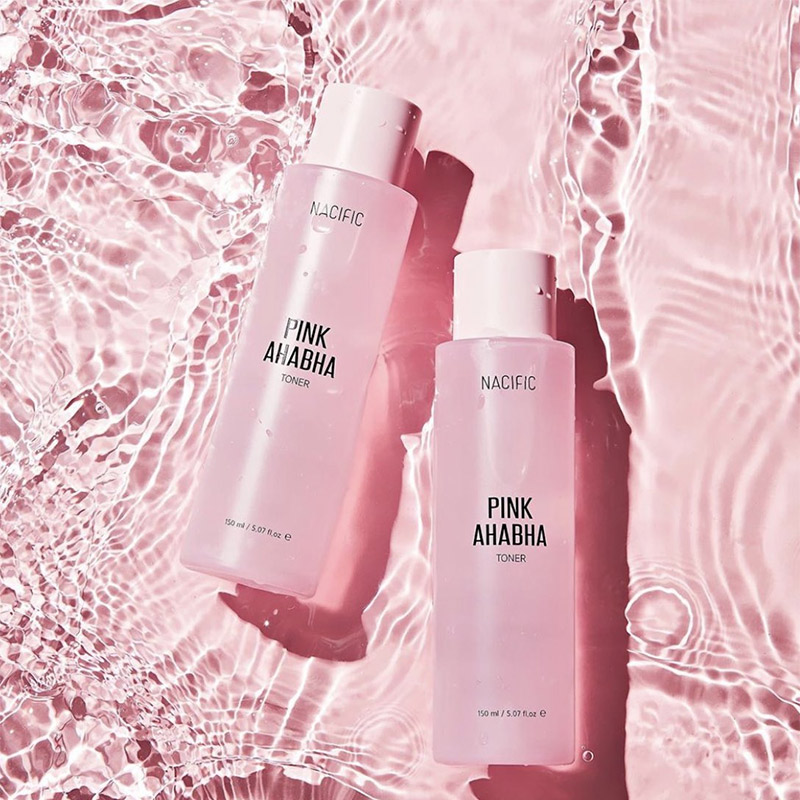 Увлажняющий тонер с кислотами NACIFIC Pink AHA BHA Toner 150 мл