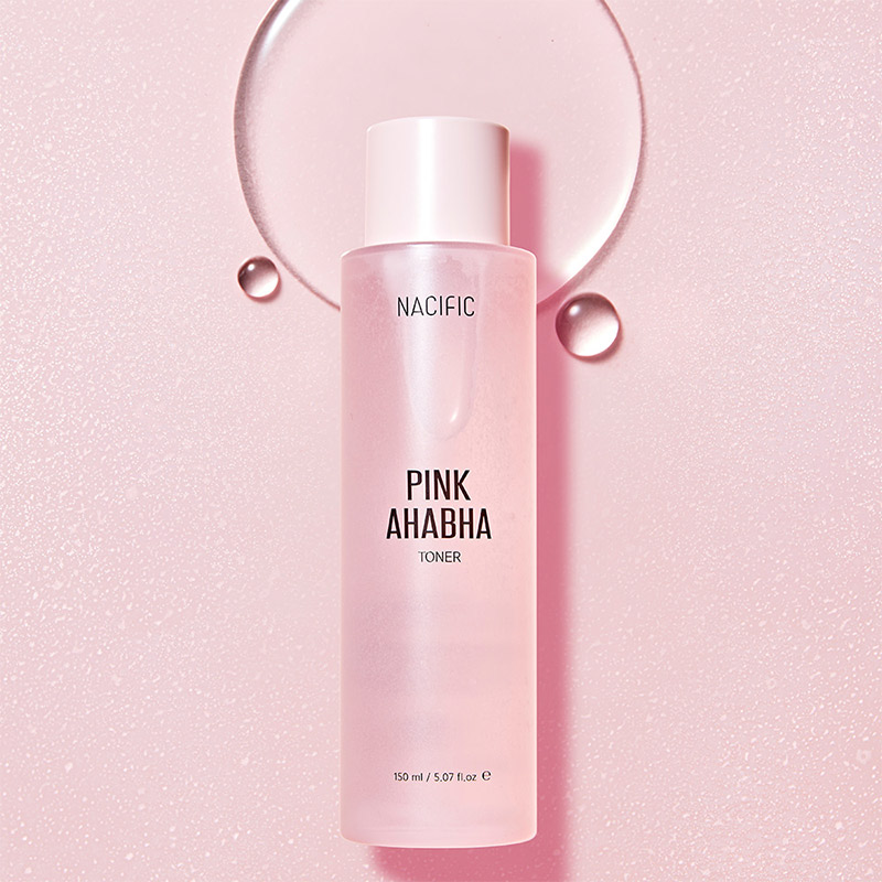 Увлажняющий тонер с кислотами NACIFIC Pink AHA BHA Toner 150 мл