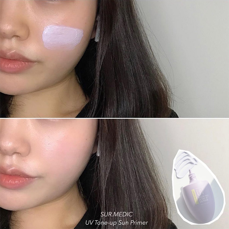 Легкий солнцезащитный праймер NEOGEN SUR.MEDIC+ Azulene Mild UV Tone-Up Sun Primer SPF50+ PA++++ 50мл