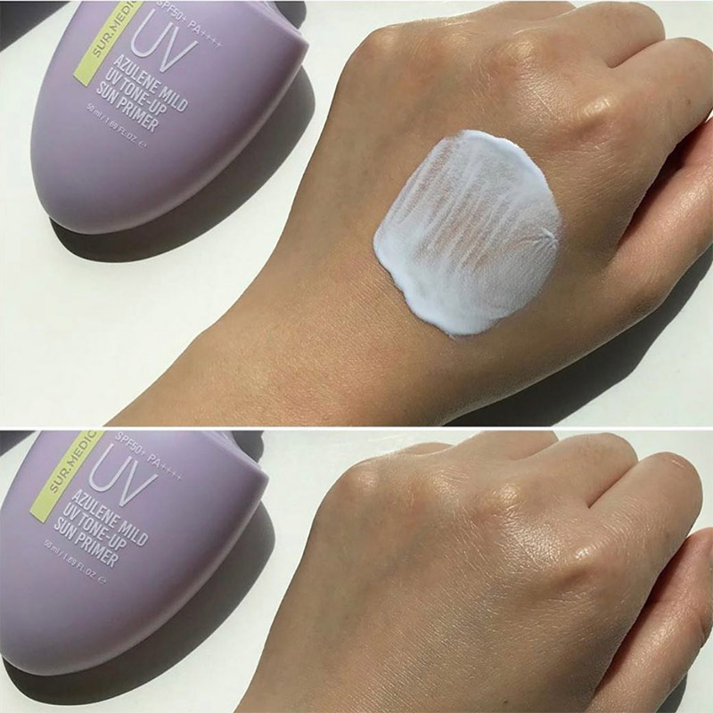Легкий солнцезащитный праймер NEOGEN SUR.MEDIC+ Azulene Mild UV Tone-Up Sun Primer SPF50+ PA++++ 50мл