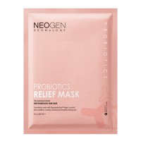 Восстанавливающая маска с пробиотиками и пептидами Neogen Dermalogy Probiotics Relief Mask 25мл