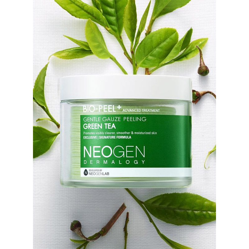 Очищающие пады с зеленым чаем NEOGEN Dermalogy Bio Peel Gauze Peeling Green Tea - 30 шт