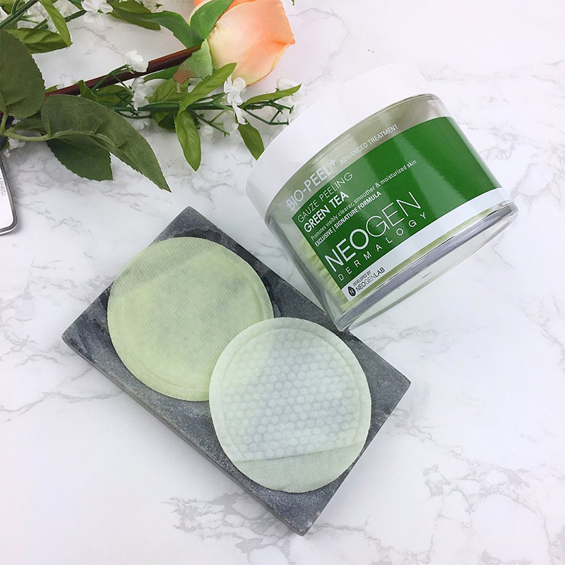 Очищающие пады с зеленым чаем NEOGEN Dermalogy Bio Peel Gauze Peeling Green Tea - 30 шт