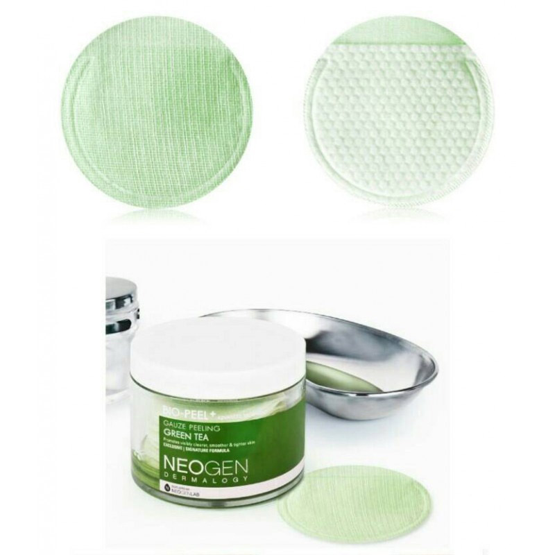 Очищающие пады с зеленым чаем NEOGEN Dermalogy Bio Peel Gauze Peeling Green Tea - 30 шт