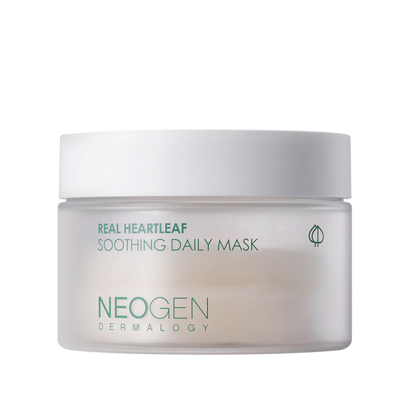 Успокаивающие и увлажняющие маска-пэды с хауттюйнией Neogen Dermalogy Real Heartleaf Soothing Daily Mask 40шт Успокаивающие и увлажняющие маска-пэды с хауттюйнией Neogen Dermalogy Real Heartleaf Soothing Daily Mask 40шт