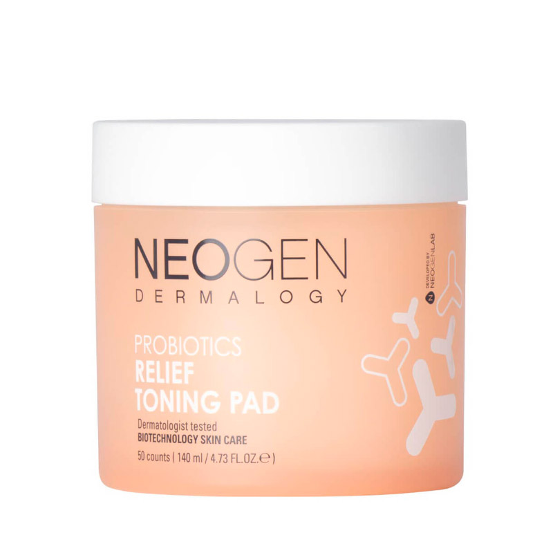 Восстанавливающие пэды с пробиотиками Neogen Dermalogy Probiotics Relief Toning Pad 50 шт Восстанавливающие пэды с пробиотиками Neogen Dermalogy Probiotics Relief Toning Pad 50 шт