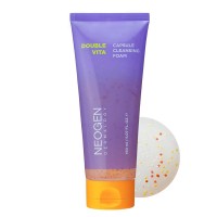 Гель-пенка для умывания с витаминами Neogen Double Vita Capsule Cleansing Foam 150мл