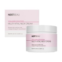 Омолаживающий крем для шеи NEXTBEAU Collagen Solution Multi-Vital Neck Cream 100мл
