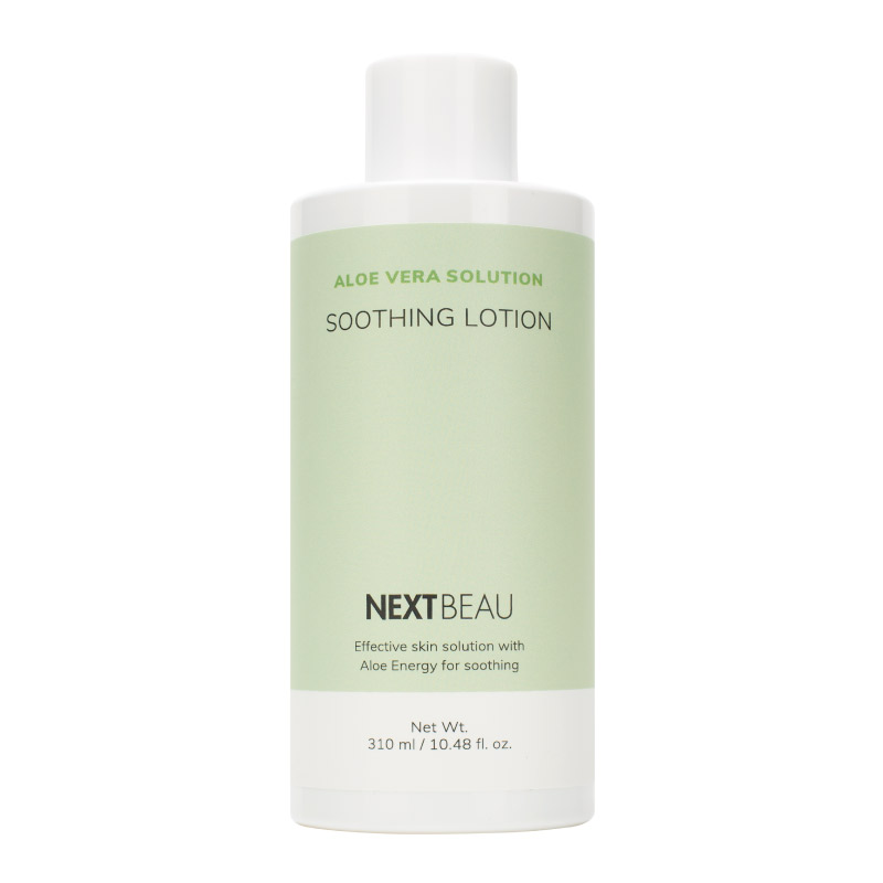 Смягчающий лосьон с экстрактом алоэ вера NEXTBEAU Aloe Vera Solution Soothing Lotion 310мл
