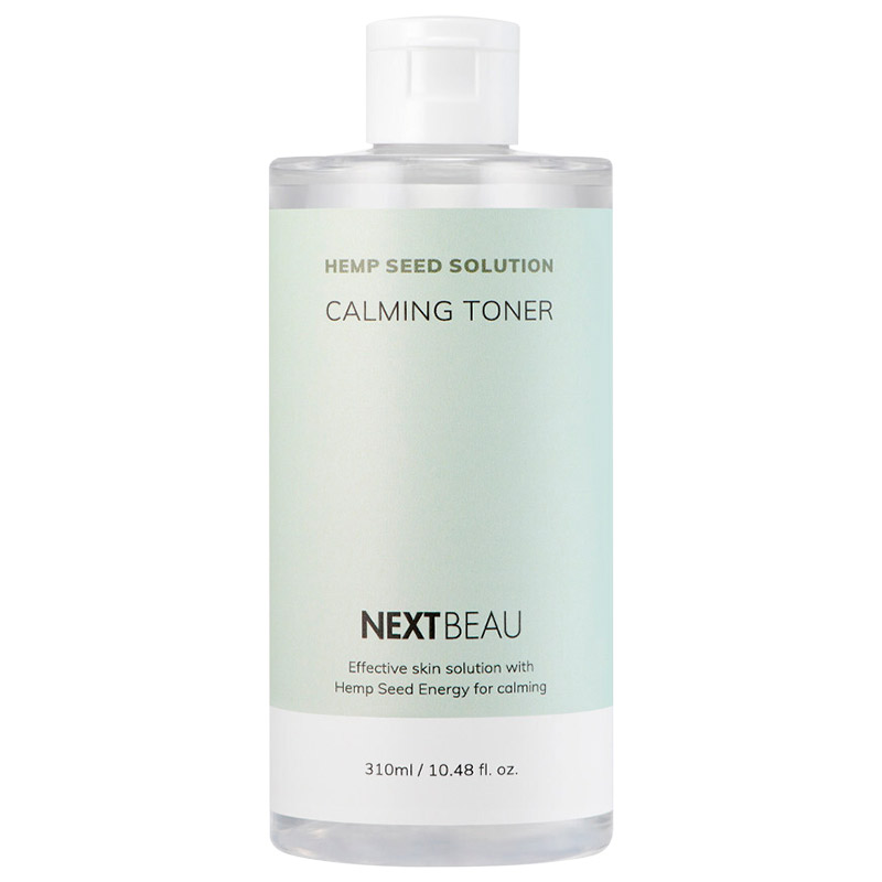 Успокаивающий тонер с маслом конопли NEXTBEAU Hemp Seed Solution Calming Toner 310 мл