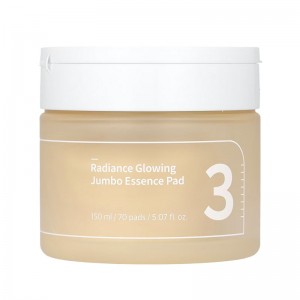 Выравнивающие пэды для сияния кожи numbuzin No.3 Radiance Glowing Jumbo Essence Pad 70шт
