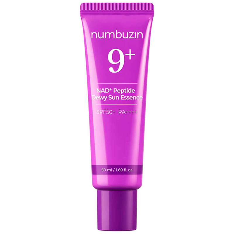 Солнцезащитная эссенция с пептидами numbuzin No9 NAD Peptides Dewy Sun Essence SPF50+ PA+++ 50 мл