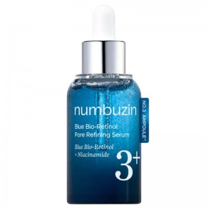 Сыворотка для сужения пор с ретинолом numbuzin No.3 Blue Bio-Retinol Pore Refining Serum 30мл
