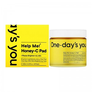 Питательные тонер-пэды с экстрактом прополиса One-Days You Help Me Honey-C Pad 60шт