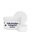 Очищающие диски-подушечки PRRETI Daily One Step Toning Pad - 50 шт
