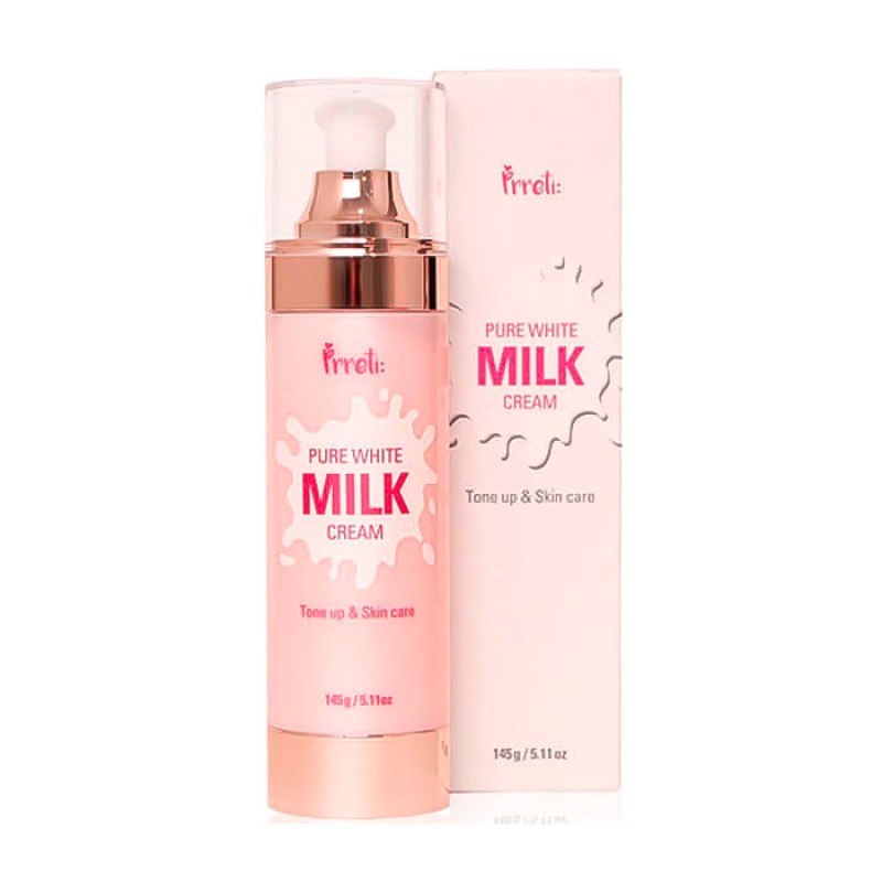 Увлажняющий осветляющий крем PRRETI Pure White Milk Cream - 145 мл
