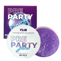 Глиттер-патчи с гиалуроновой кислотой PRETTY SKIN Pre party Glow Patch 80шт